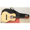Image 1 : TARA ACOUSTIC GUITAR WITH CASE.