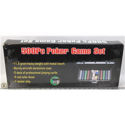 500PC POKER GAME SET