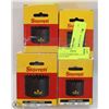 Image 1 : LOT OF 4 STARRETT HOLE SAWS NEW IN BOX,