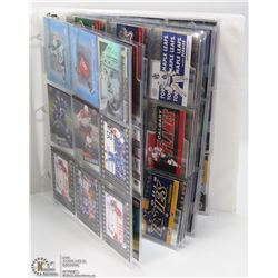 BINDER OF UPPER DECK HOCKEY CARDS