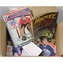 LOT OF 34 HOCKEY MAGAZINES MOSTLY 1970S & 1980S