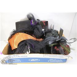 BOX OF ASSORTED HALLOWEEN ITEMS