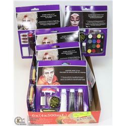 FLAT OF ASSORTED HALLOWEEN MAKE UP