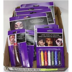 FLAT OF ASSORTED HALLOWEEN MAKE UP