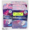 Image 1 : LOT OF ASSORTED FEMININE HYGIENE INCL INDIVIDUALLY