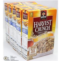 5 BOXES OF HARVEST CRUNCH GRANOLA CEREAL