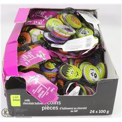 CASE OF CARNABY MILK CHOCOLATE HALLOWEEN COINS