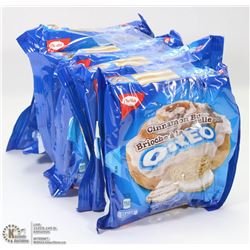 6 PACKS OF CINNAMON BUN OREO COOKIES