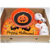 Image 1 : BOX OF 19 NEW ASSORTED SIZES HALLOWEEN TRAYS
