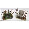 Image 1 : HALLOWEEN TOWN LEMAX SKULL AND GRAVEYARD