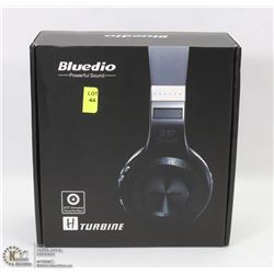 PAIR OF NEW BLUEDIO BLUETOOTH OVER EAR HEADPHONES
