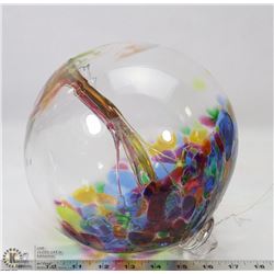 KITRAS ART GLASS WITCH BALL - TREES OF ENCHANTMENT