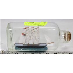 VINTAGE SHIP IN A BOTTLE.