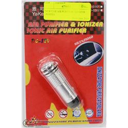 NEW CAR AIR PURIFIER / IONIZER (WHITE)