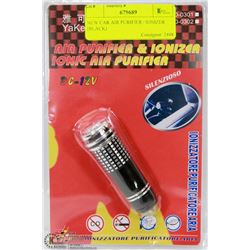 NEW CAR AIR PURIFIER / IONIZER (BLACK)