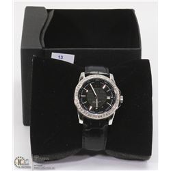 13) ESPRIT CRYSTAL GENUINE LEATHER WATER