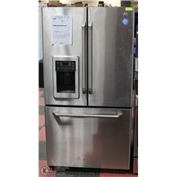 GE DOUBLE DOOR BOTTOM FREEZER STAINLESS STEEL