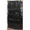 Image 1 : GE BLACK BOTTOM FREEZER REFRIGERATOR