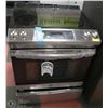 Image 1 : 30" SLIDE IN  GE FLAT TOP 4 BURNER ELECTRIC RANGE.