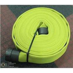 NEW FIRE HOSE 2-1/2" 50FT YELLOW