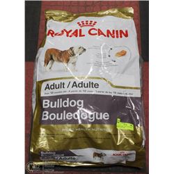 ROYAL CANIN  ADULT BULLDOG DOG FOOD 30LBS.