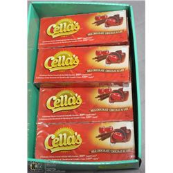 CASE OF 10 CELLA'S CHOCOLATE COVERED CHERRIES