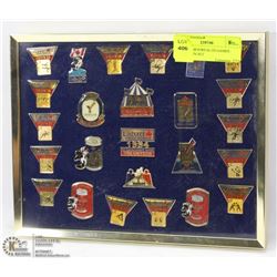 1994 COMMONWEALTH GAMES LABATT PIN SET