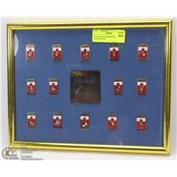 1994 LABATT COMMONWEALTH GAMES PIN SET