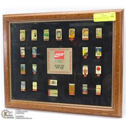 1896 - 1992 COCA COLA OLYMPIC PIN SET