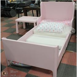 SHOWHOME PINK SINGLE BEDFRAME