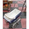 Image 1 : HANDMADE BLUE CHILD CARRIAGE