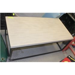 METAL BASED COFFEE TABLE 42 X 22 X17