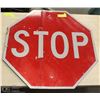 Image 1 : AUTHENTIC METAL STOP SIGN