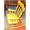 Image 1 : CHILDREN'S WOOD ROCKING CHAIR