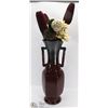 Image 1 : 27" SHOWHOME DECORATIVE CERAMIC VASE