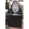 Image 1 : 3 DRAWER DRESSER WITH MIRROR