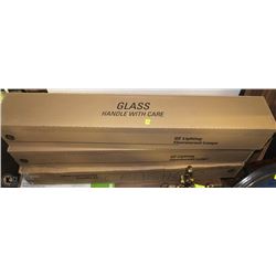 THREE BOXES OF FLUORESCENT LIGHTS