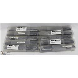 LOT OF 10   3/4" - 1/2" DRILL BITS