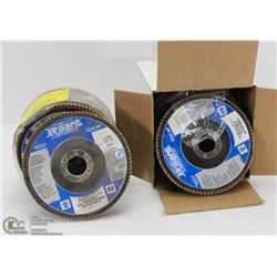 3 BOXES OF 5" ABRASIVE ANGLE GRINDER DISCS
