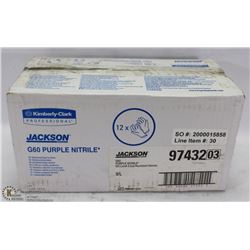 6 BOXES OF JACKSON SAFETY PURPLE NITRILE GLOVES