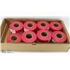 Image 1 : BOX OF RED FLAGGING TAPE