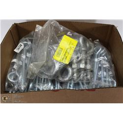 BOX WITH ASSORTED SIZE EYEBOLTS