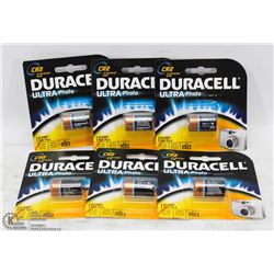TWO BOXES OF DURACELL CR2 LITHIUM BATTERIES