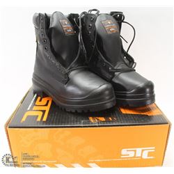 STC STEEL TOES WORKBOOTS SZ 5