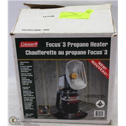 2 NEW COLEMAN PROPANE HEATERS
