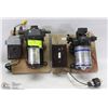 2 ELECTRIC WATER PUMPS