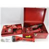MILWAUKEE 12V CORDLESS DRILL SET WITH LIGHT AND