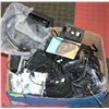 BOX OF PLANTRONICS MIXED BOX OF HEADSETS AND