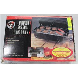 PORTABLE OUTDOOR GAS GRILL NEW IN BOX