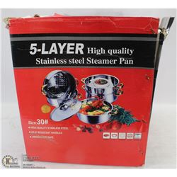 5 LAYER STEAM POT